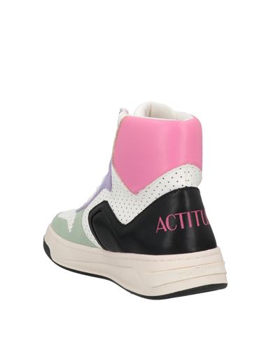Actitude By Twinset Woman Sneakers Lilac Size 5 Leather, Textile fibers