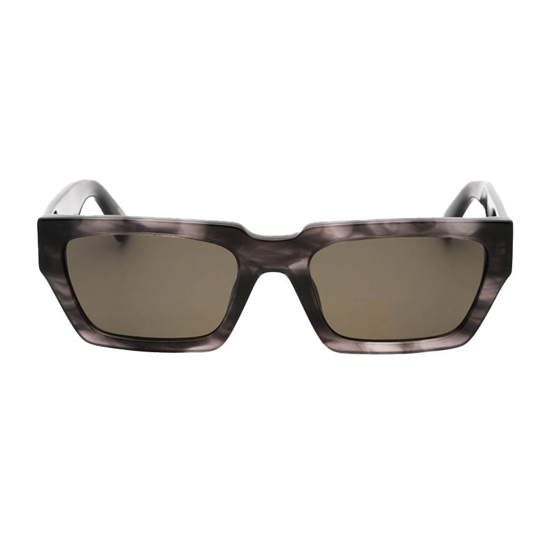 Shield Full Rim Sunglasses — Gray