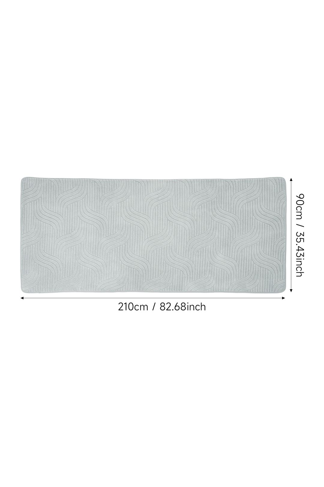 Living and Home Unisex Non-Slip Sofa Cover in Durable Polyester in Duck Egg Blue | : x