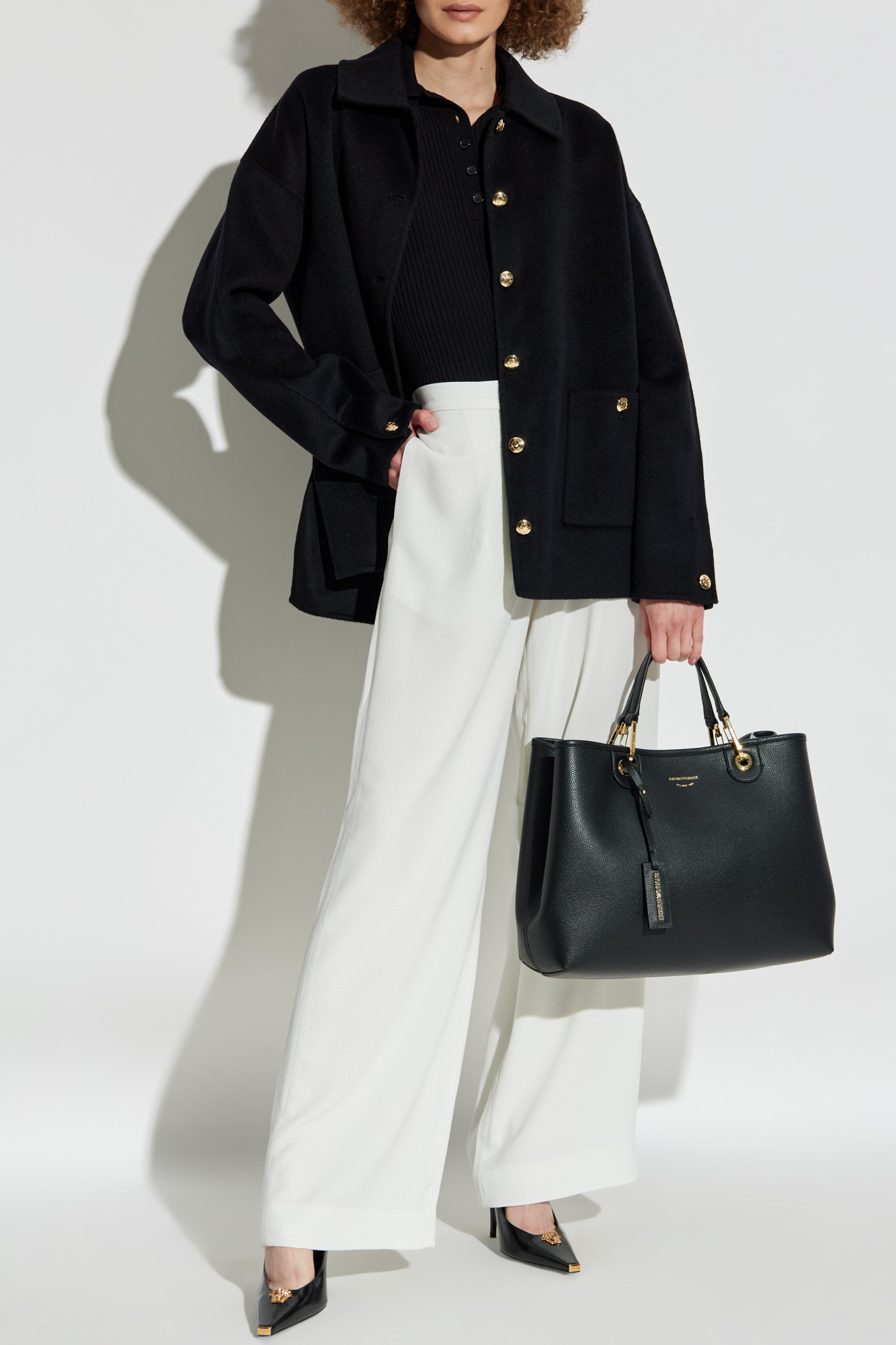 Straight-leg Trousers, Women's, White