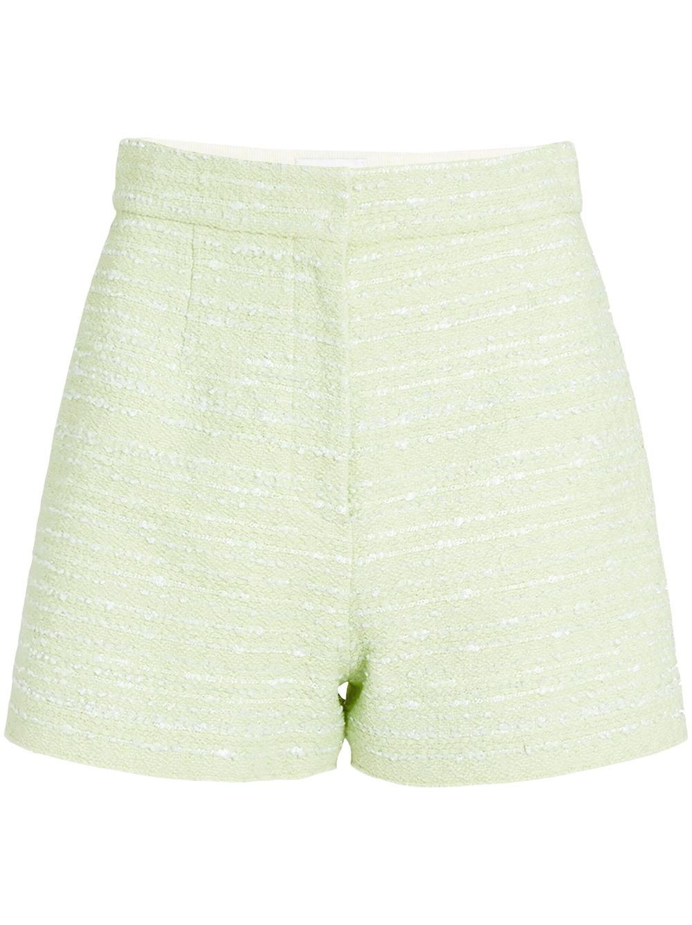 Tweed shorts - Green