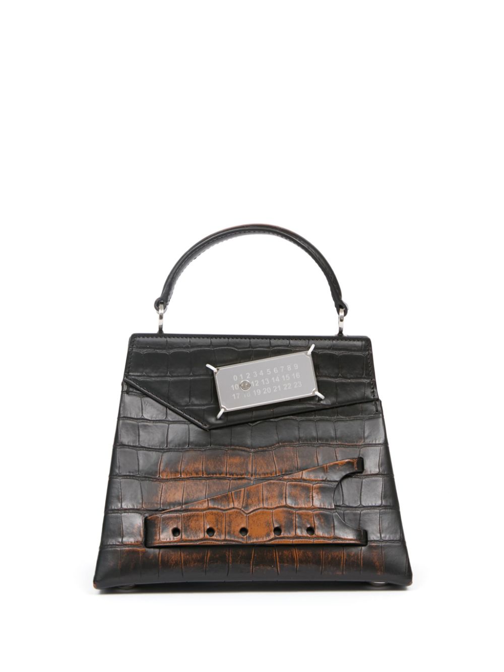 Small Snatched tote bag - Black