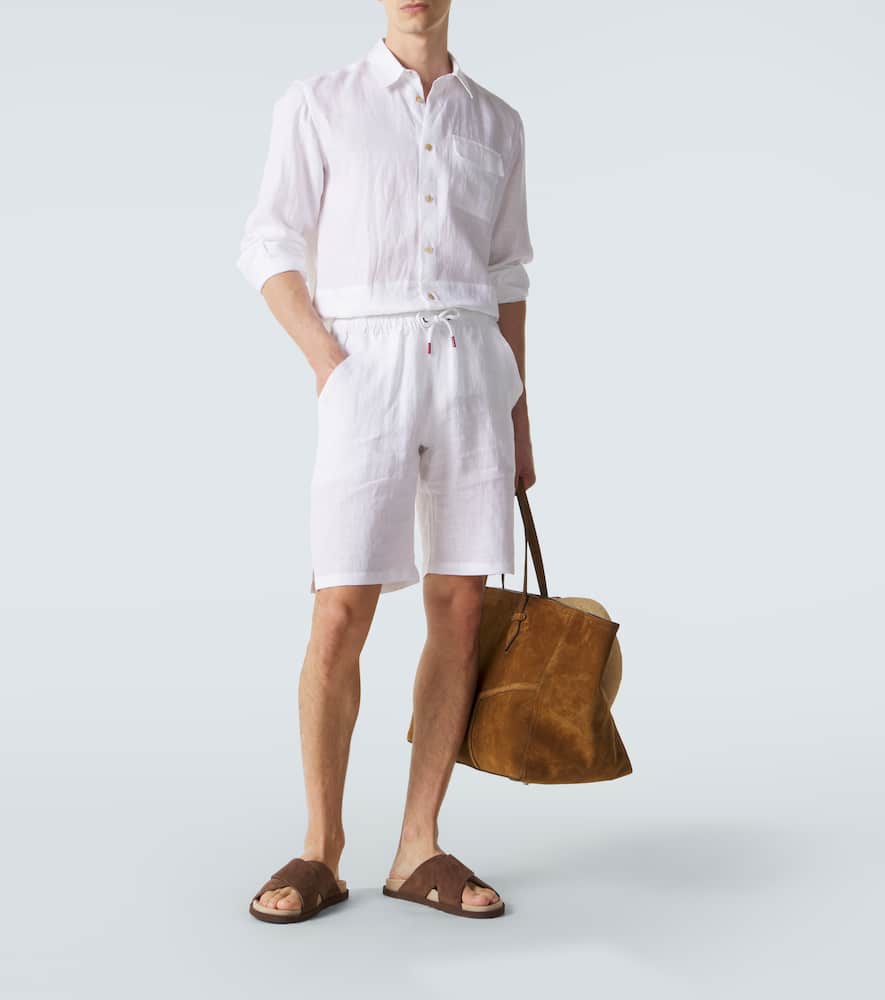 Linen shorts