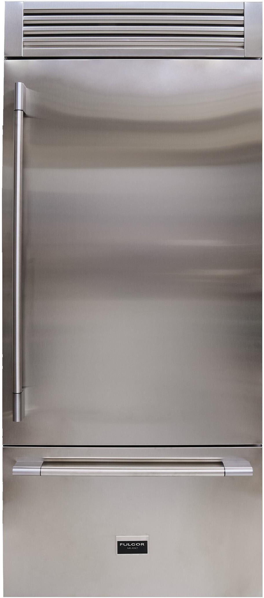 Fulgor Milano 36 Inch Milano Sofia 700 36" Built In Counter Depth Bottom Freezer Refrigerator F7PBM36S2R