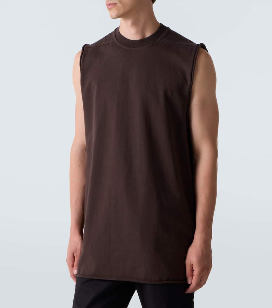 Jumbo cotton jersey tank top