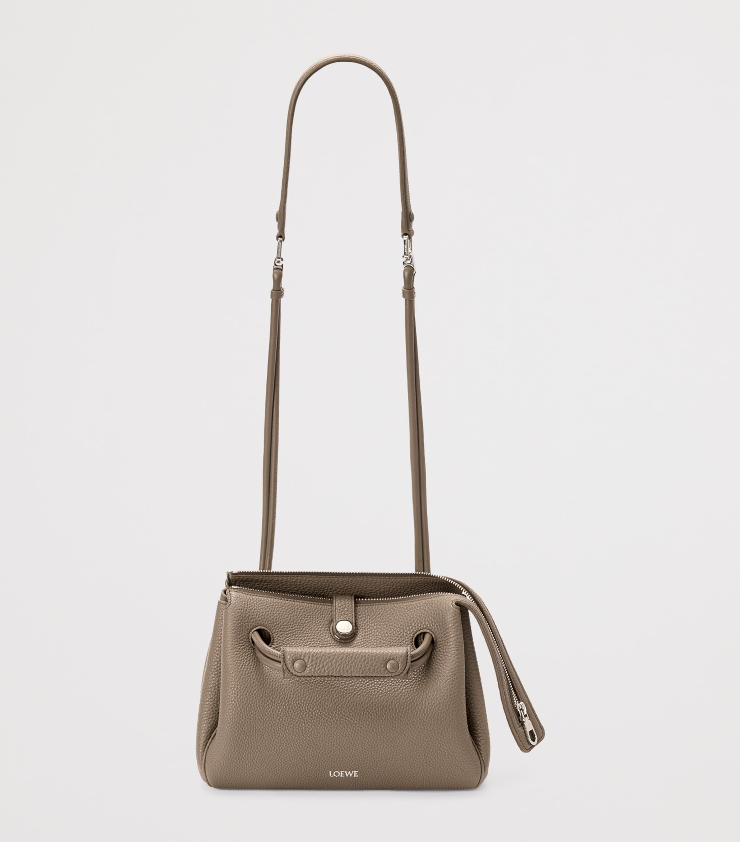 Small Grained Leather Madrid Shoulder Bag