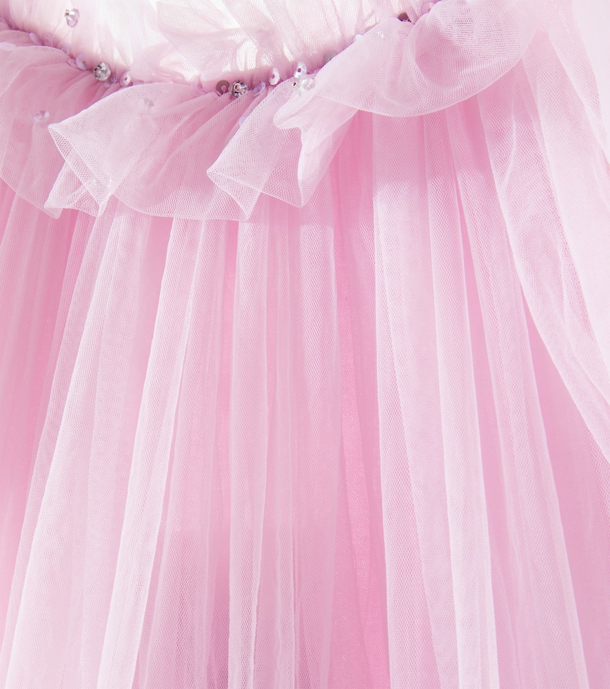 Fraisier embellished tulle dress