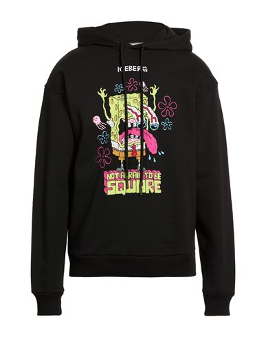 Felpa Man Sweatshirt Black Size XL Cotton