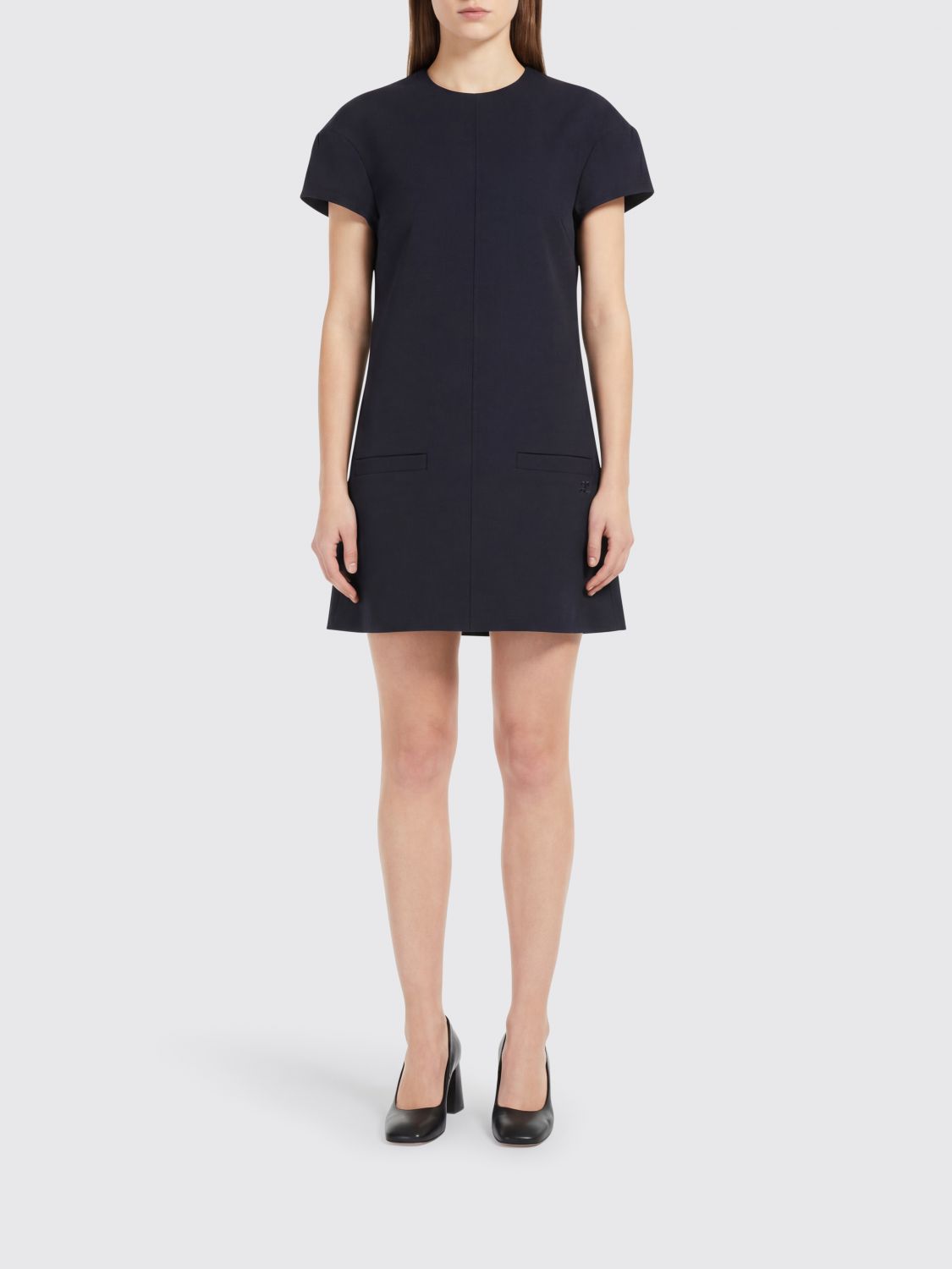 Dress COURRÈGES Woman color Black