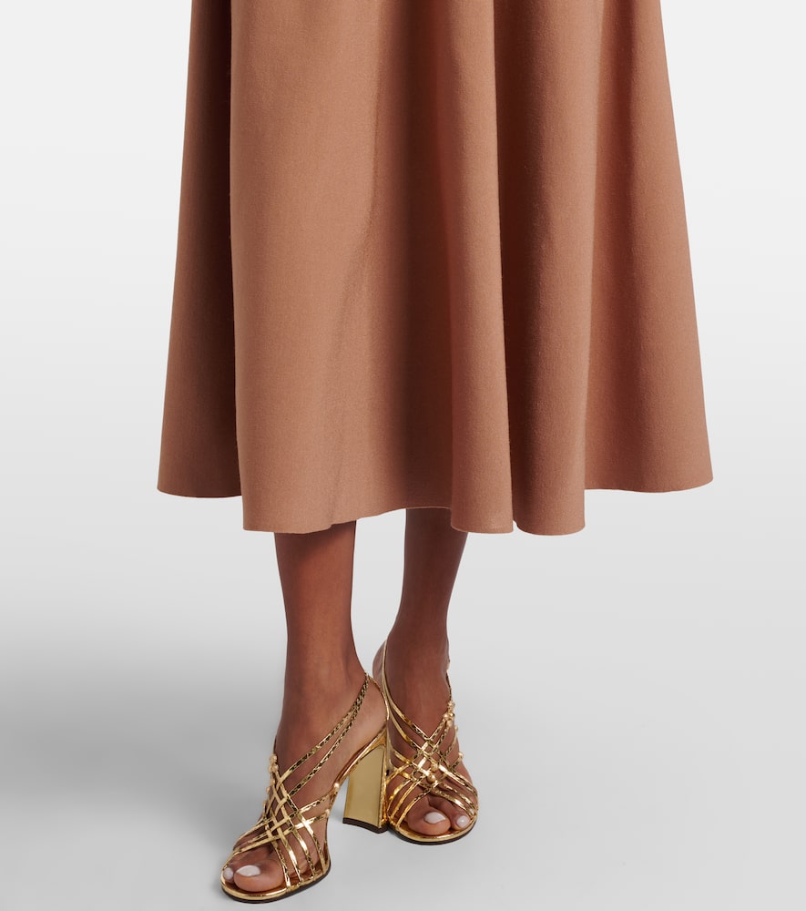 Embellished midi dress