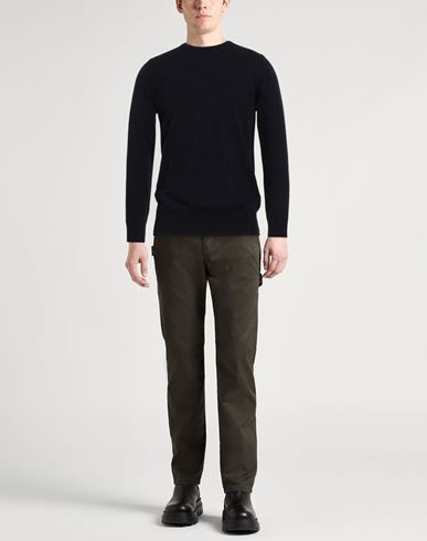 Man Sweater Midnight blue Size 44 Cashmere