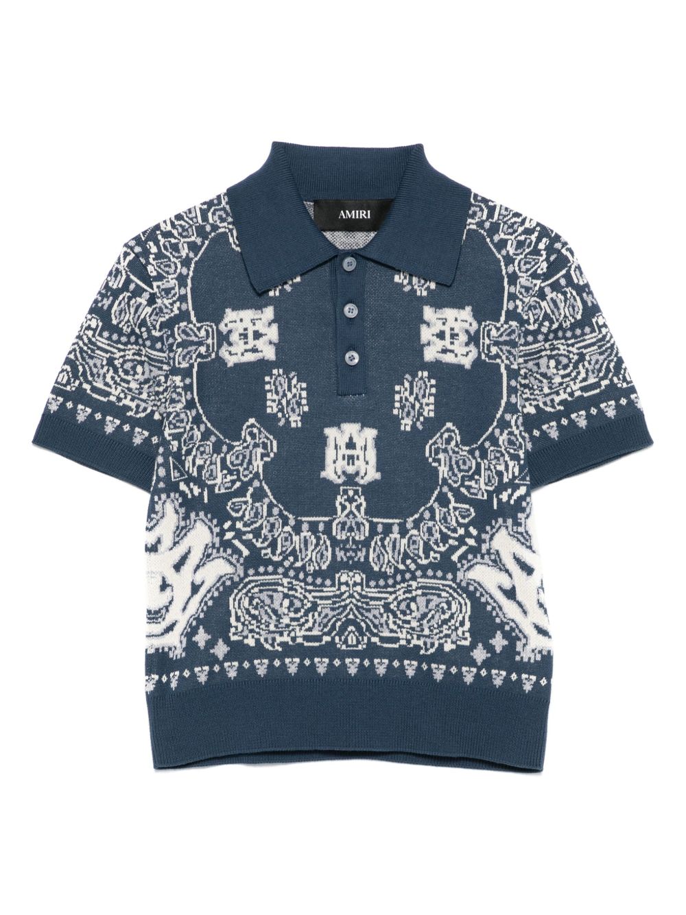 Cotton polo shirt - Blue