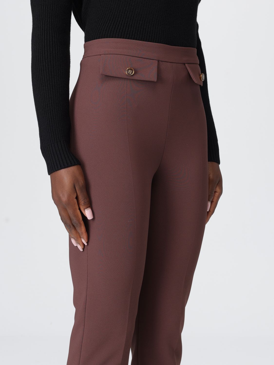 Pants Woman color Wine
