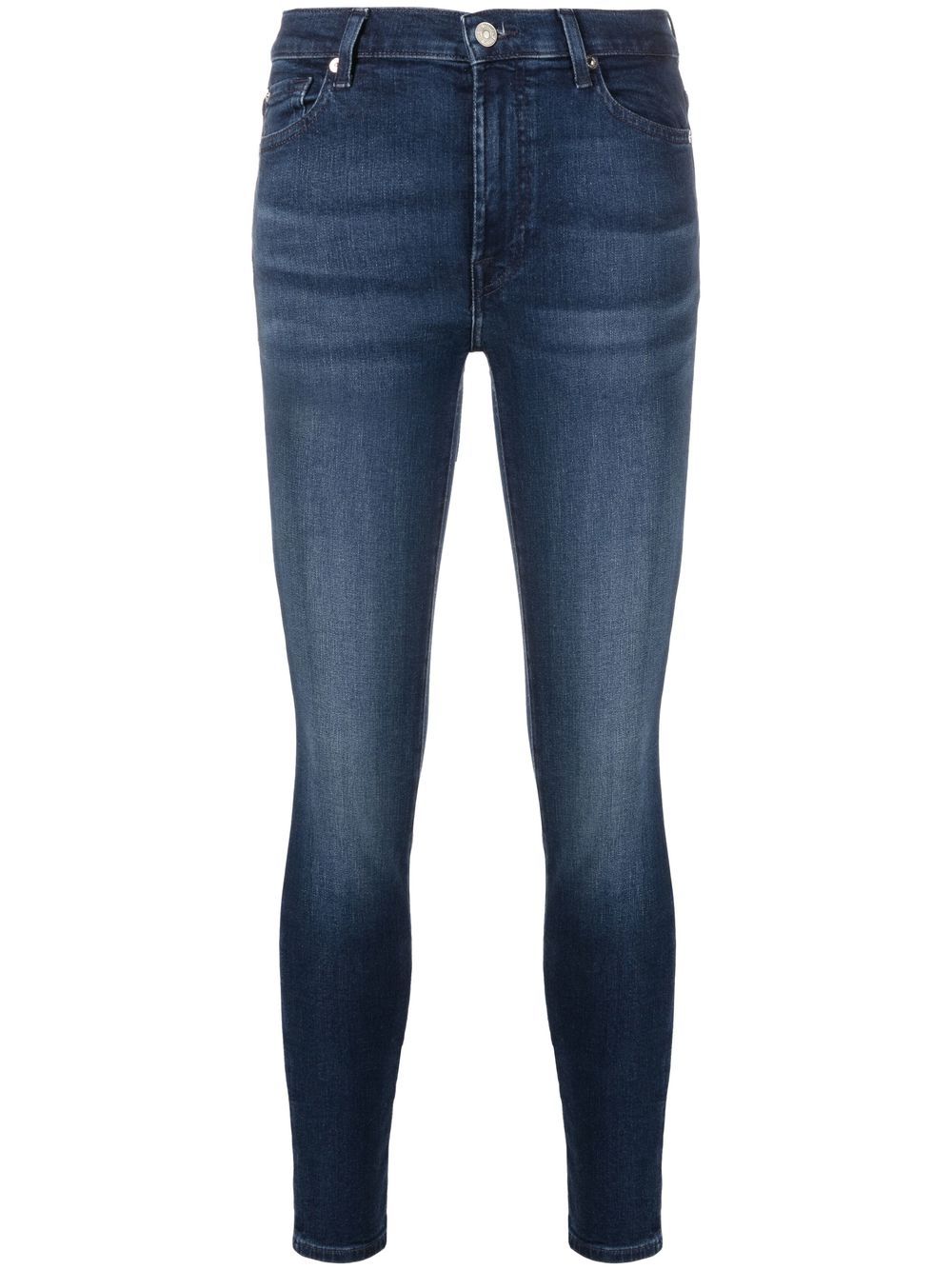 Faded skinny jeans - Blue