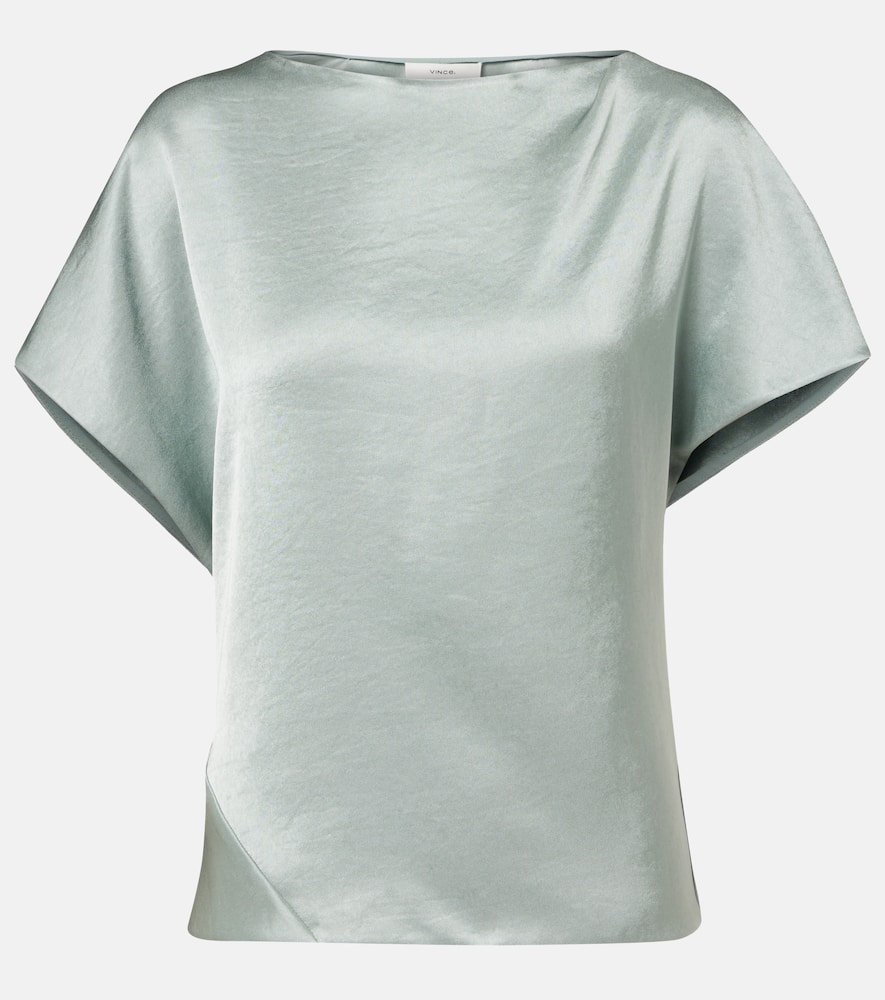 Satin top