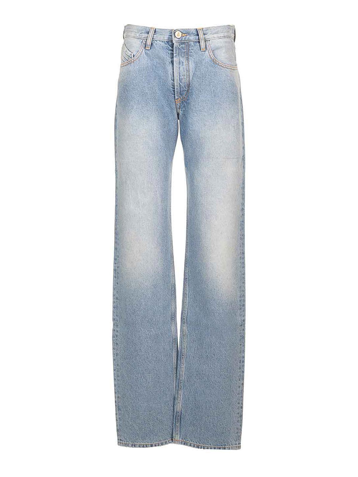 Coated Jeans
