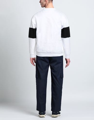Man Sweatshirt White Size M Cotton