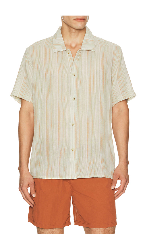 Rhythm Nurture Shirt in Green. XL/1X. Also in S