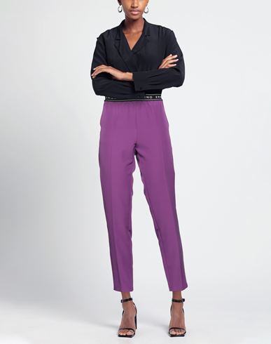 Woman Pants Deep purple