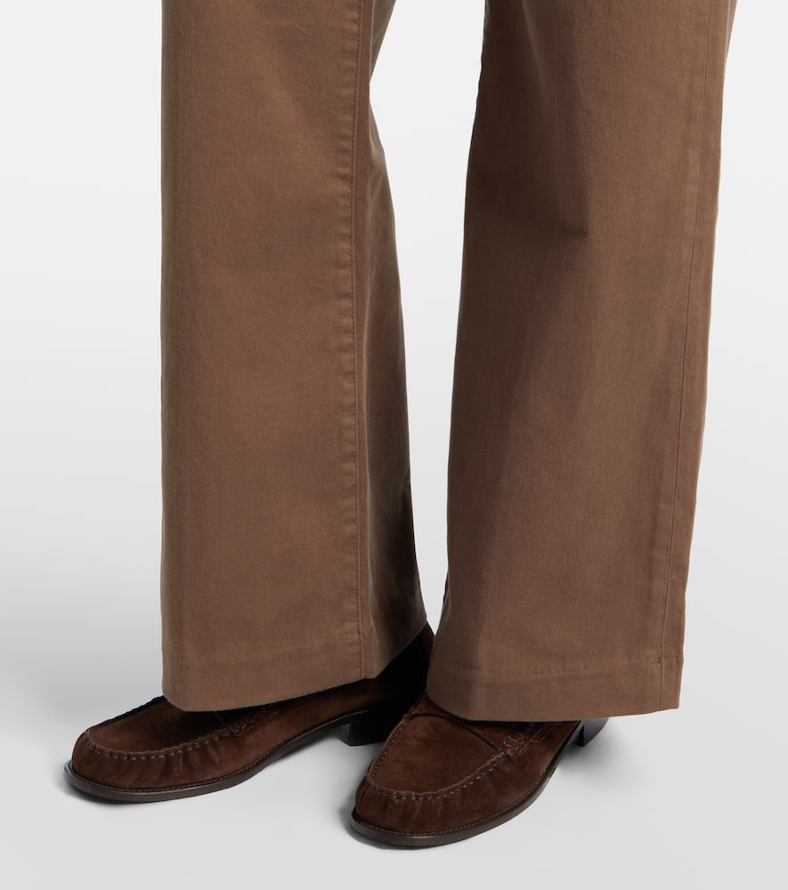 Refined wide-leg jeans