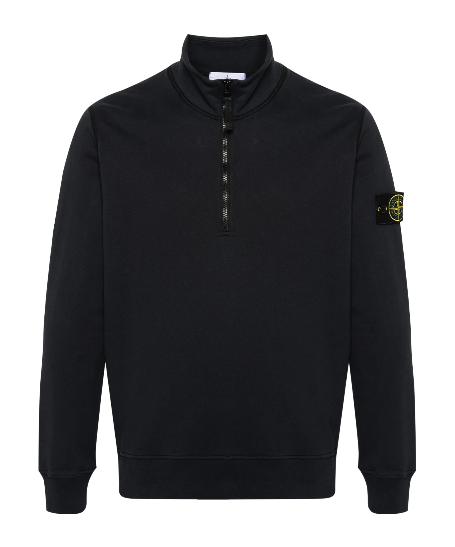 Logo Patch Quarter-Zip Sweatshirt