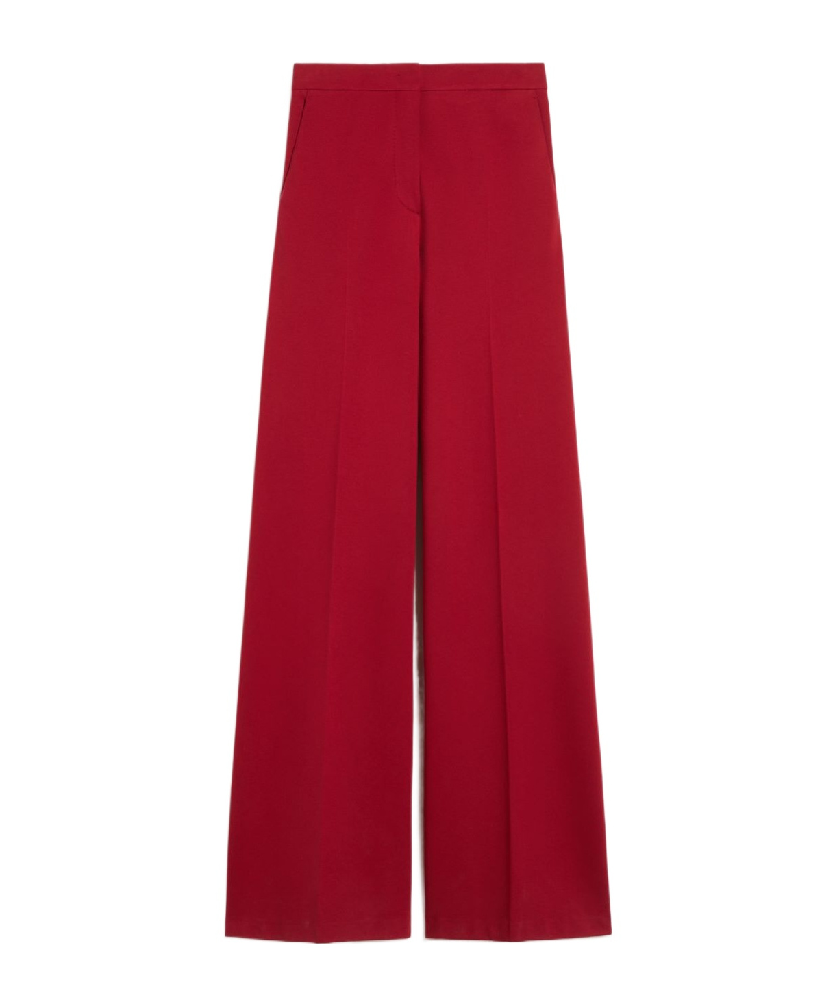 High-waisted casual pants