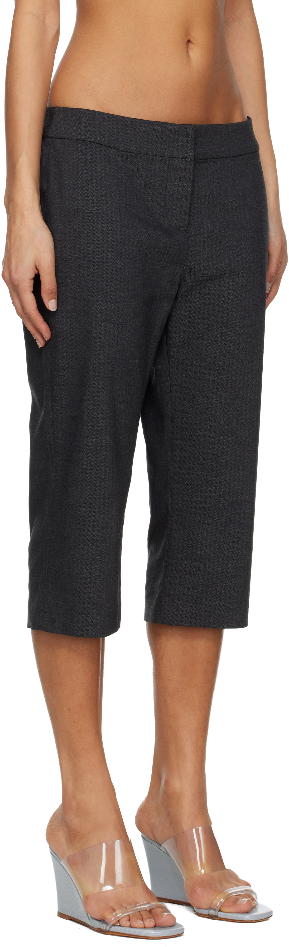 Gray Durban Trousers