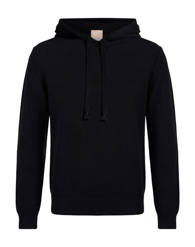 Man Sweater Black Size 40 Linen, Cotton