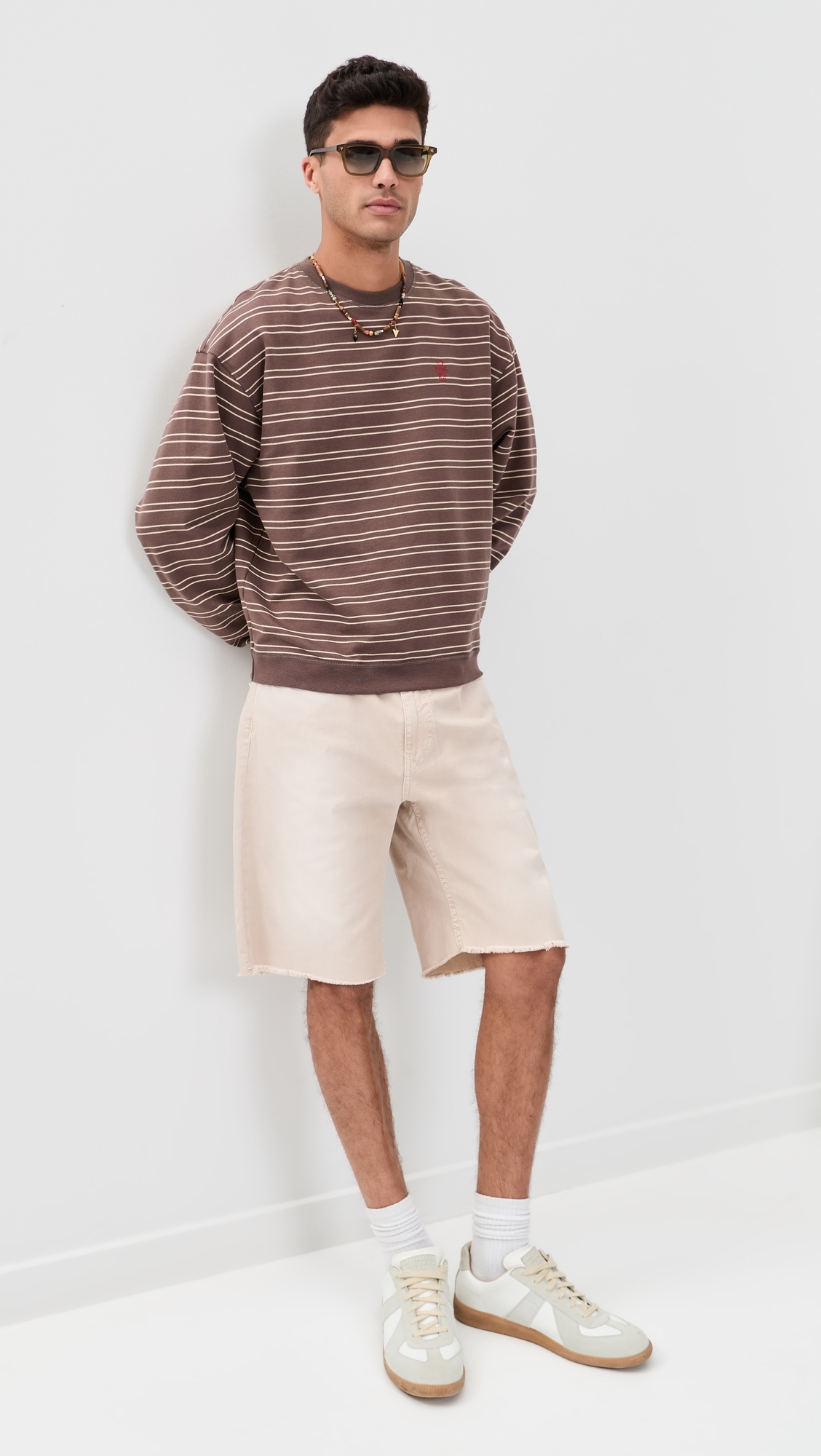 Half Shorts Beige