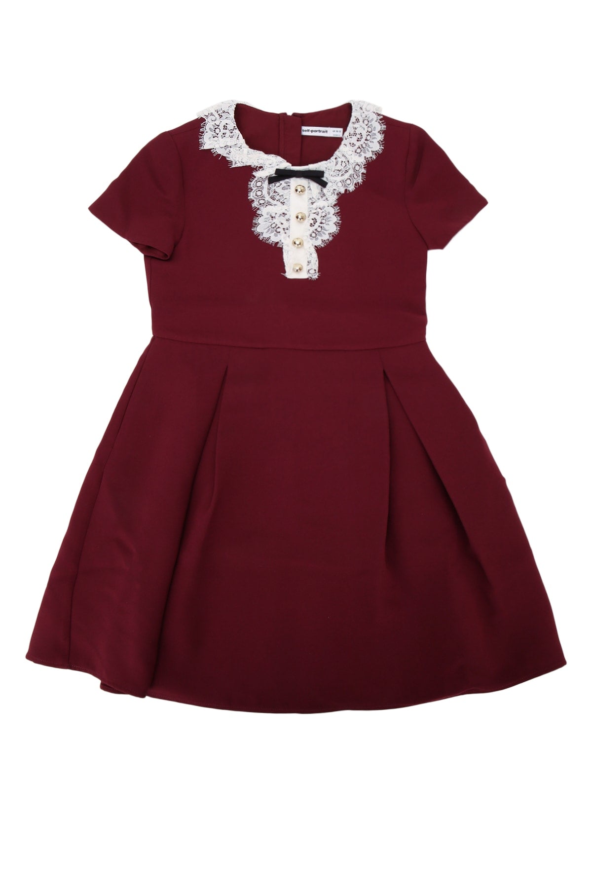 Lace Dress — Burgundy