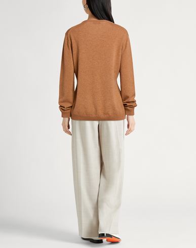 Woman Sweater Camel Size 14 Wool