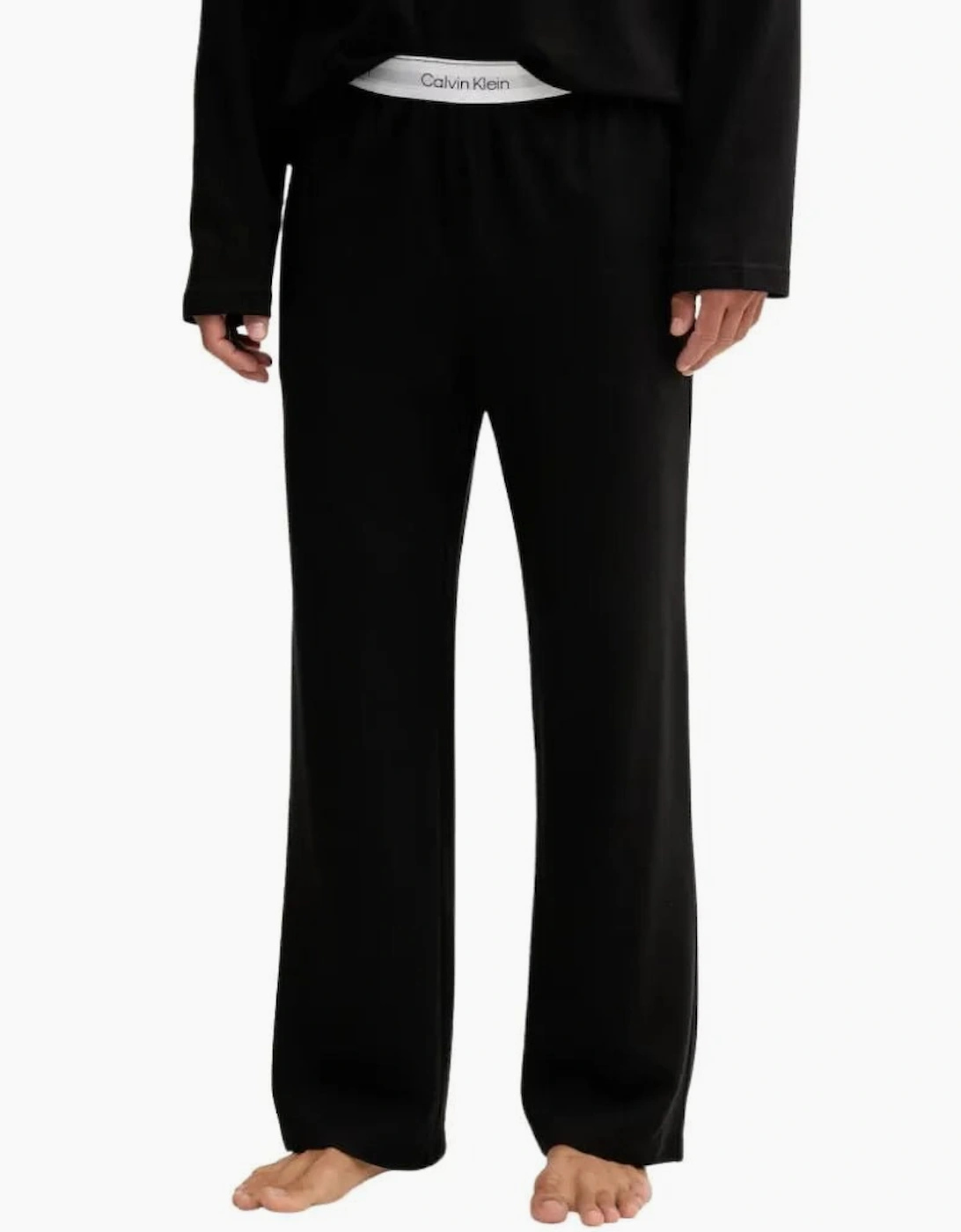 Calvin Klein Men's Icon Jersey Pyjama Set, Black