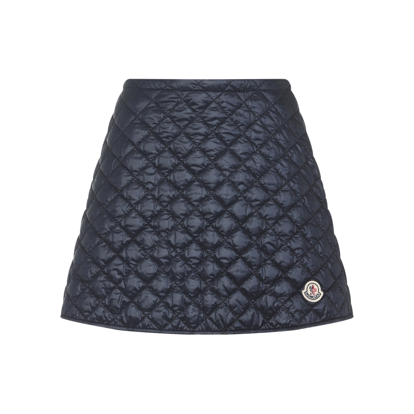 Diamond-Quilted Mini Skirt