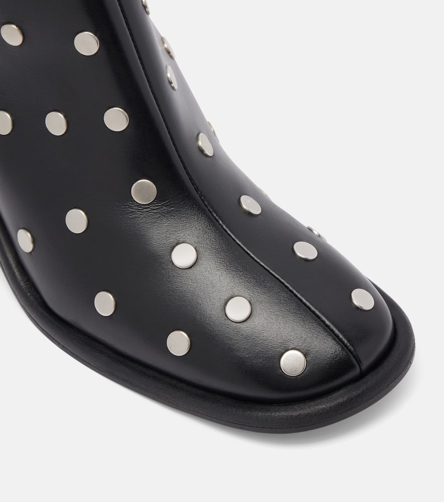 Kima 80 studded leather ankle boots