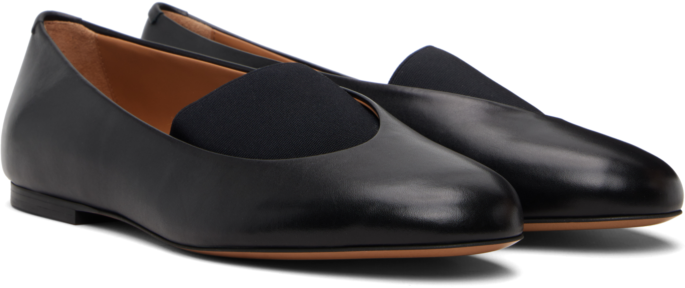 Black Elyss Ballerina Flats