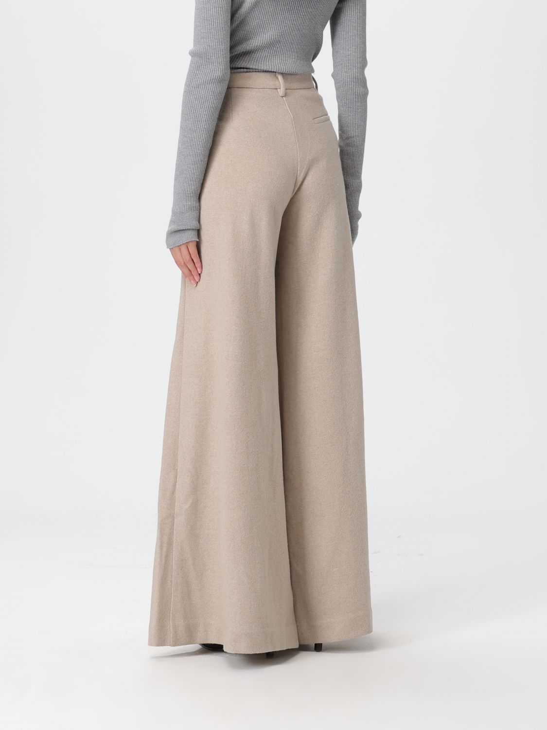 Pants Woman color Sand