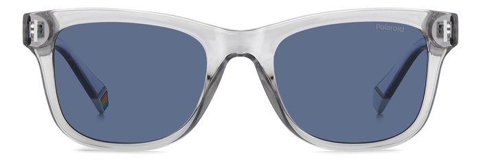 Polaroid Unisex Polaroid PLD 6206/S /C3 Sunglasses Polycarbonate Grey Blue Squared Polarized