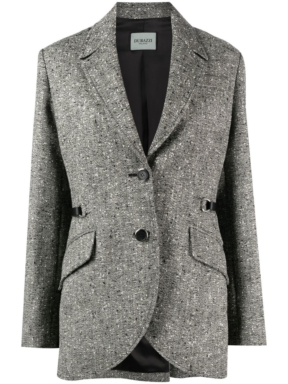 Single-breasted blazer - Grey