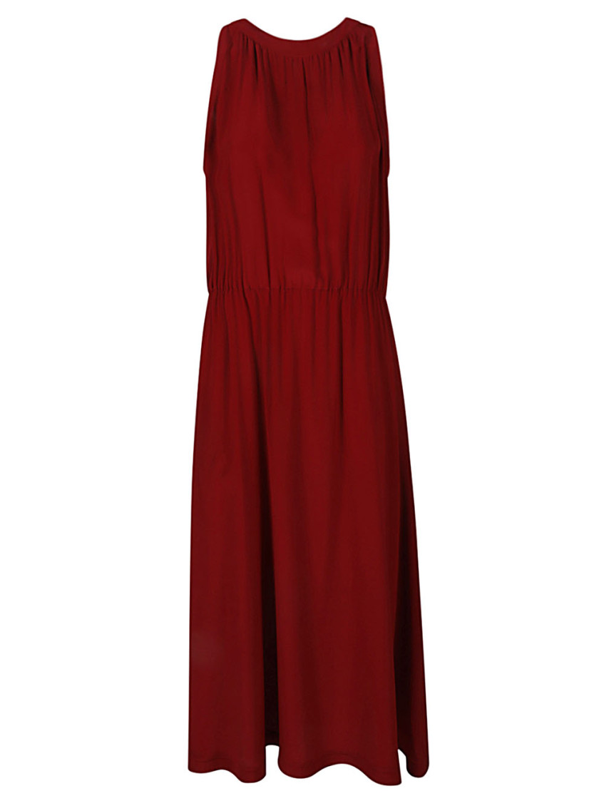 Silk Midi Dress