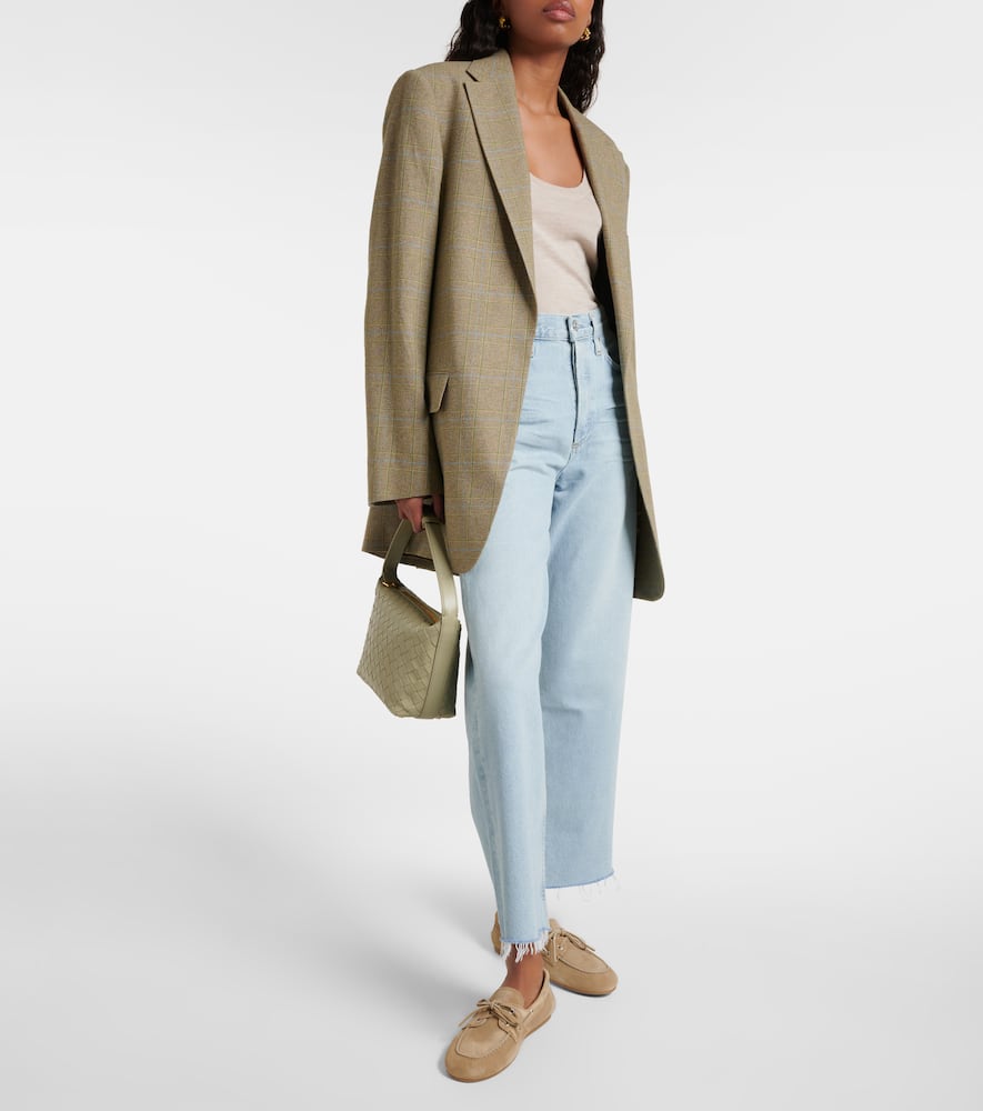 Ren high-rise wide-leg jeans