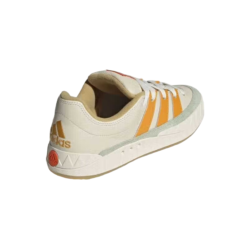 Adimatic Shoes 'White Orange Green'