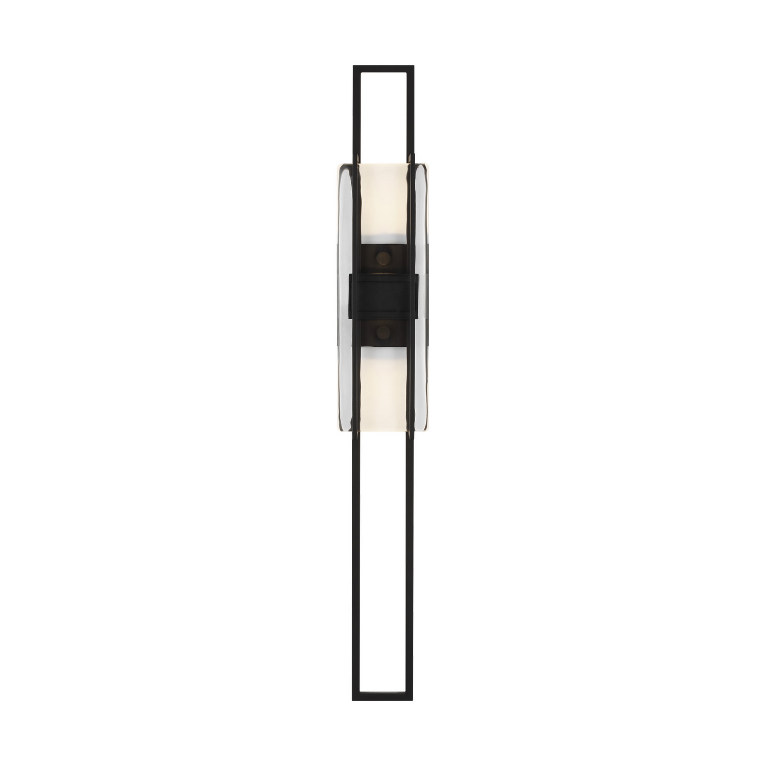 Duelle 1-Light 28.00"H LED Wall Sconce in Nightshade Black