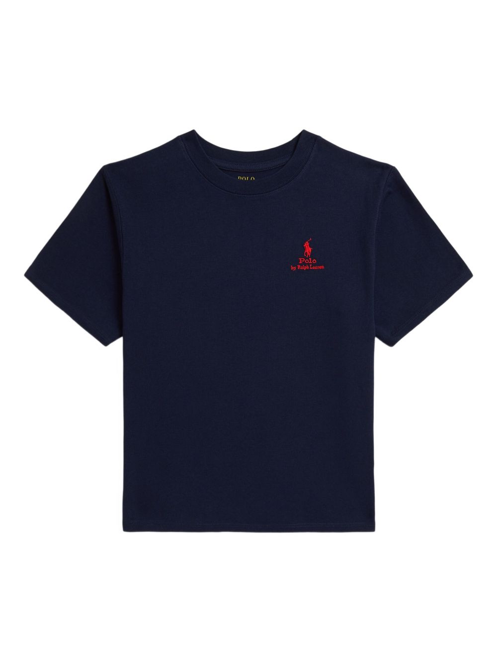 Logo-embroidered t-shirt - Blue
