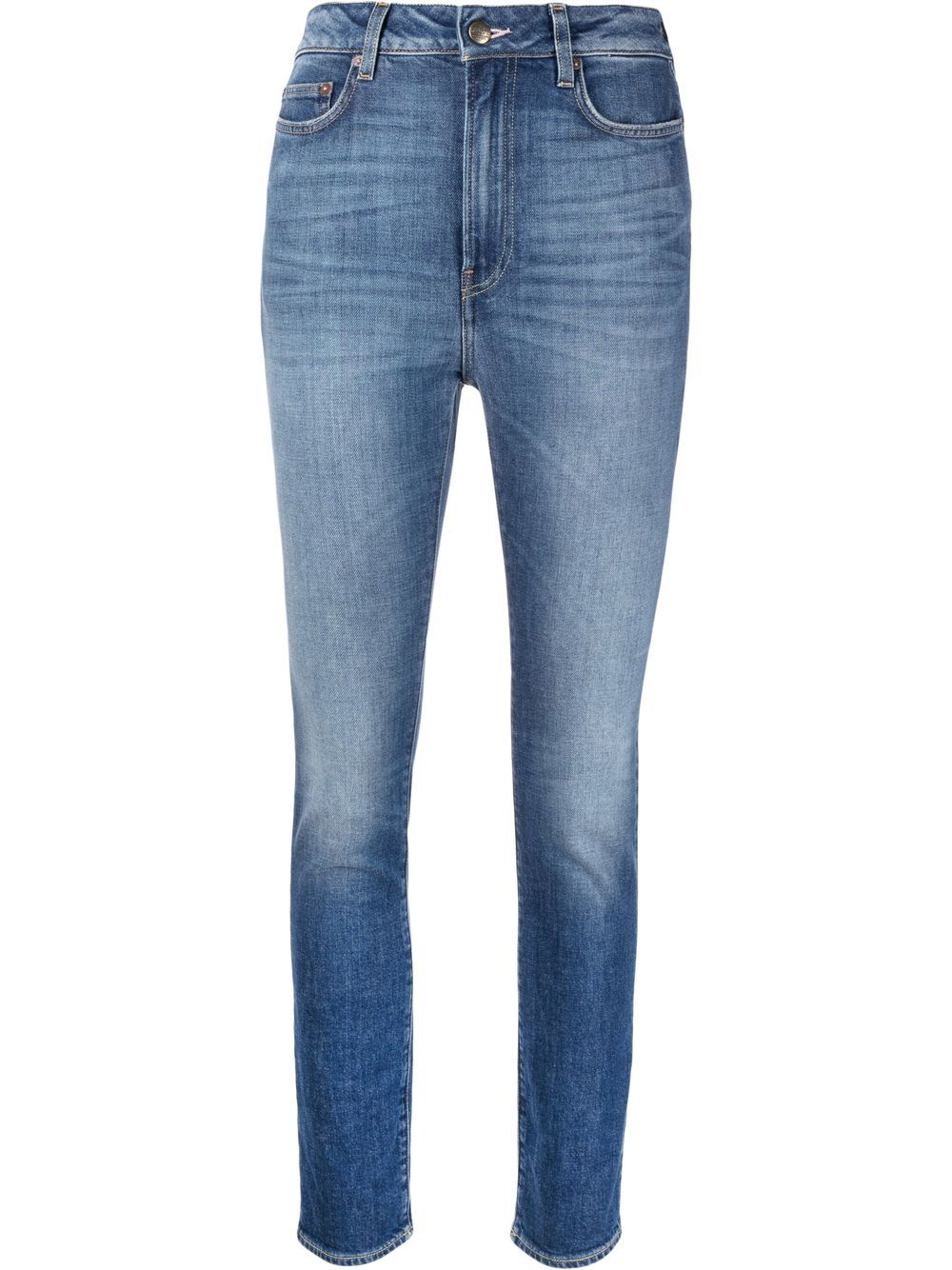 Mid-rise skinny jeans - Blue