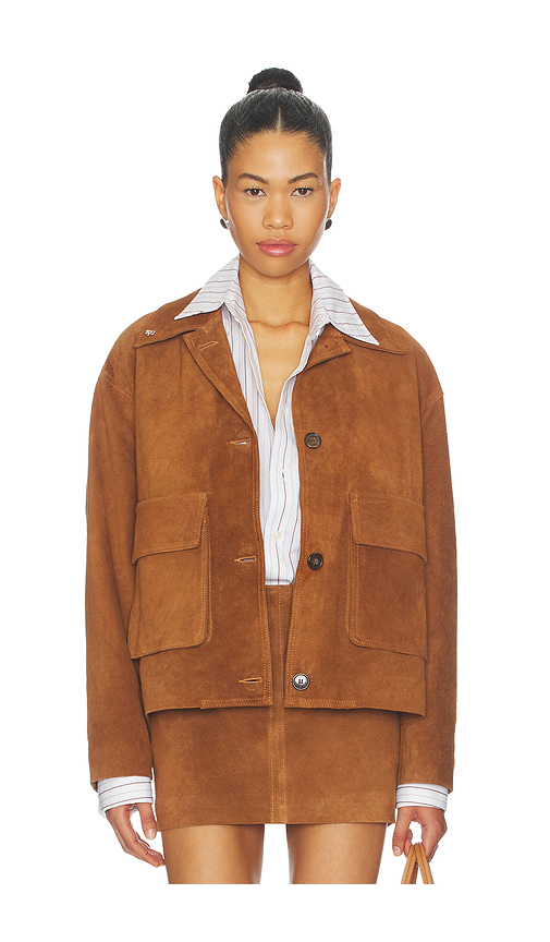 Aniye By Janis Jacket in Cognac. L. Also in M, S