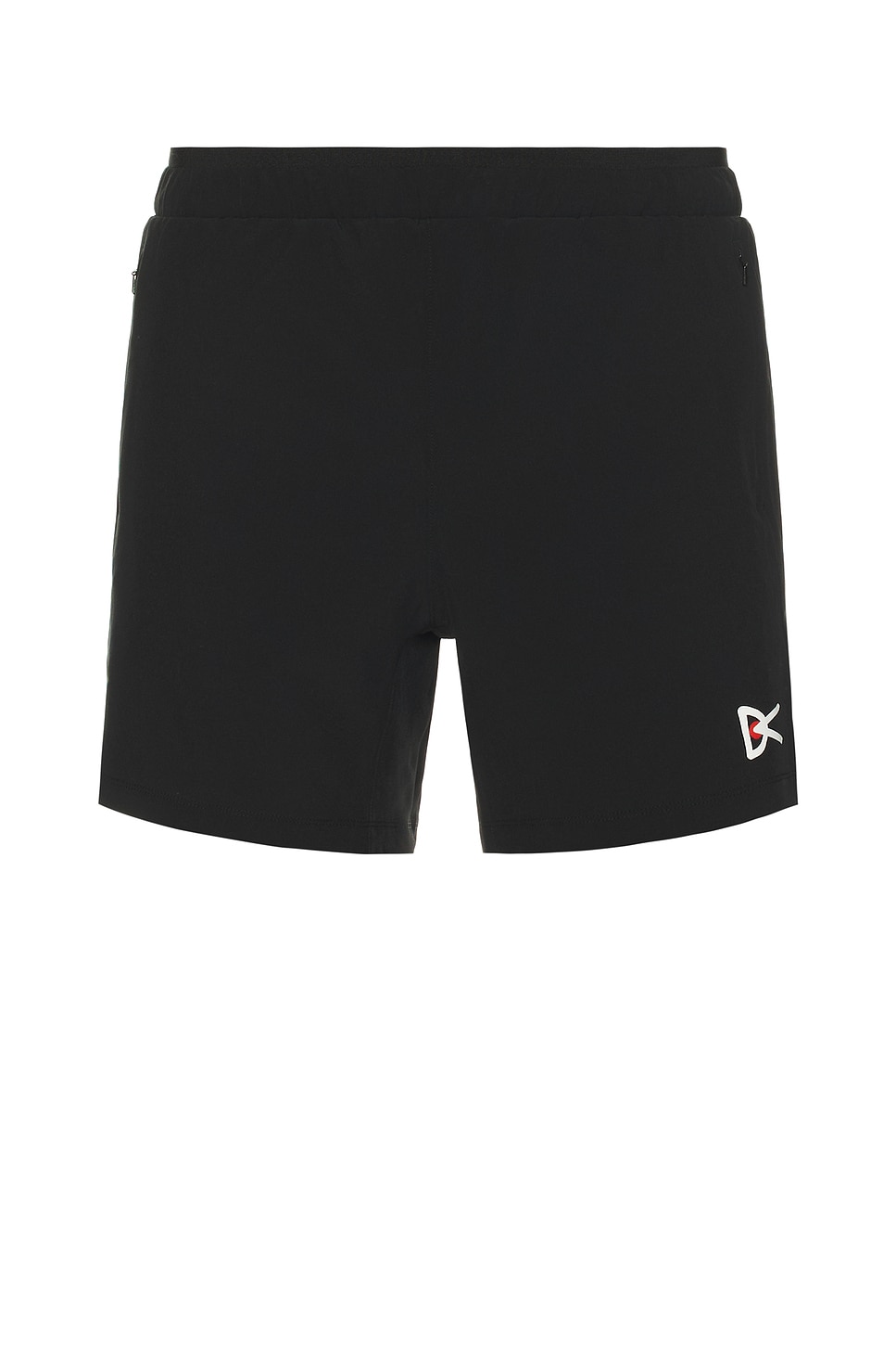 District Vision 7in Training Shorts in Black - Black.  XL/1X also in L