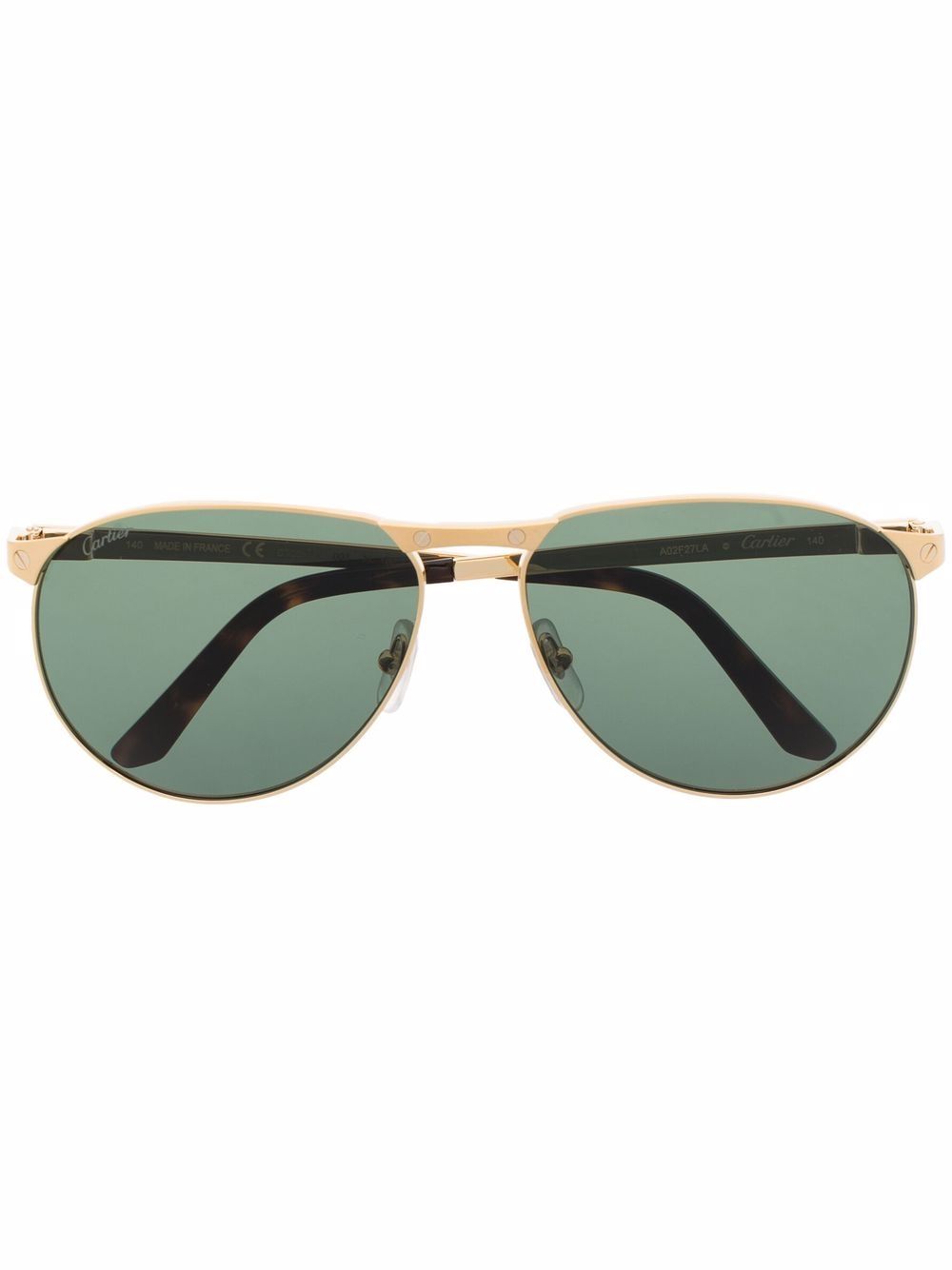 Oval-frame sunglasses - Silver