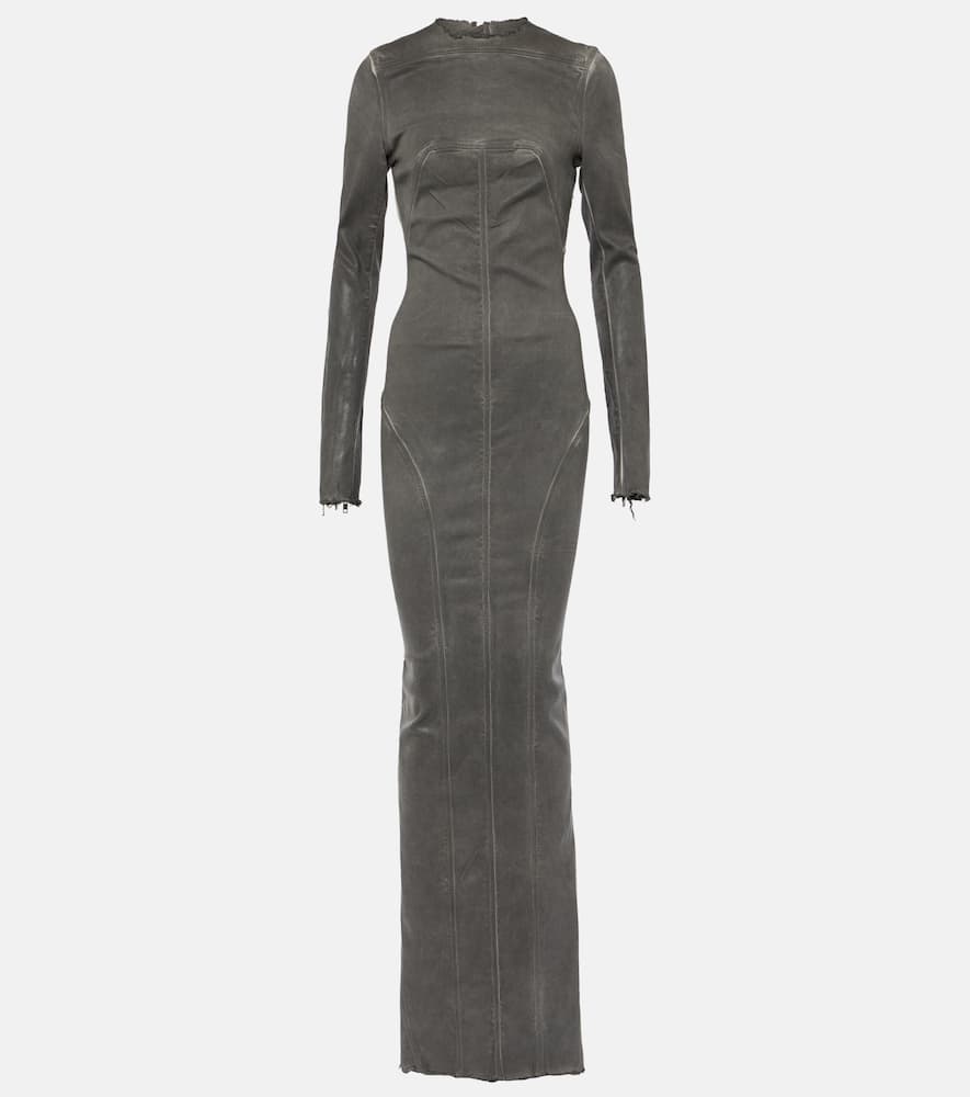Denim gown