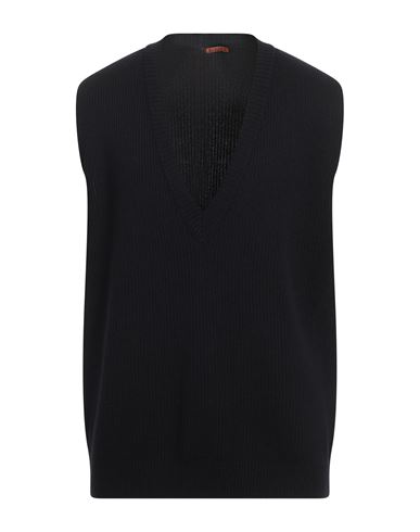 Man Sweater Midnight blue Size L Virgin Wool
