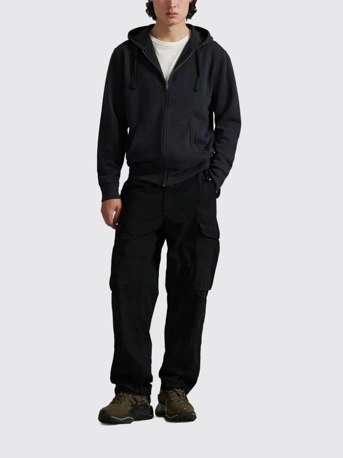 Sweatshirt Men color Black